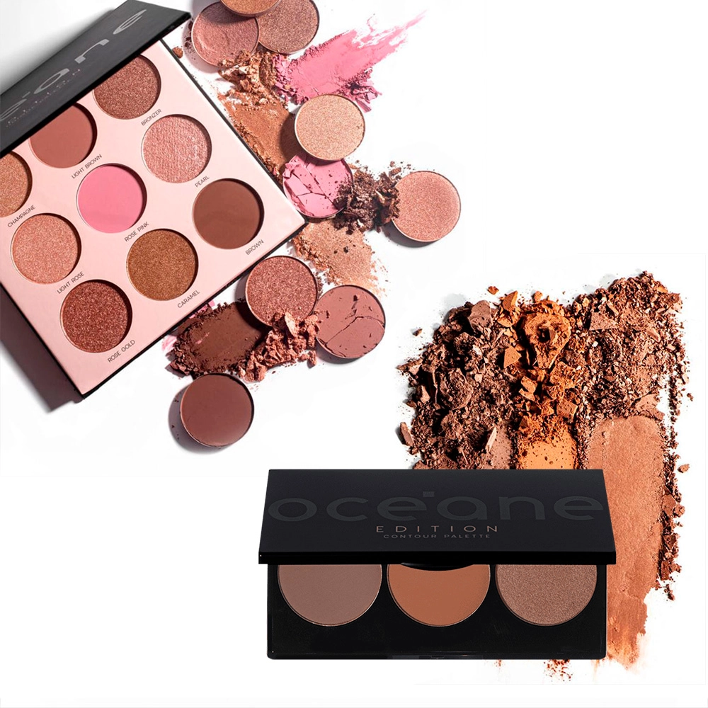 Produto: Kit Océane Edition Paleta Contour & Hightlight + Caneta Line My Eyes e Sombra Unique (4 produtos)