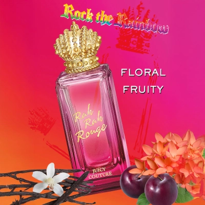 Produto Perfume Feminino Rah Rah Rouge Juicy Couture Rock The Rainbow 75ml