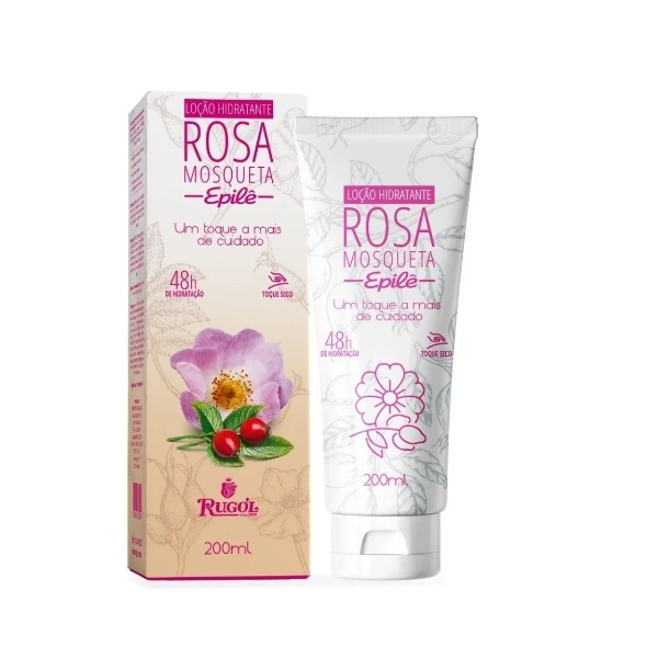 Produto: Loção Hidratante Rosa Mosqueta Epile Rugol 200ml