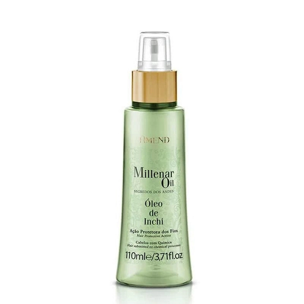 Produto: Amend Redensifica & Encorpa Shampoo e Condicionador 250ml Oleo de Inchi 110ml Oleo Marroquino 75ml e Reparador de Pontas
