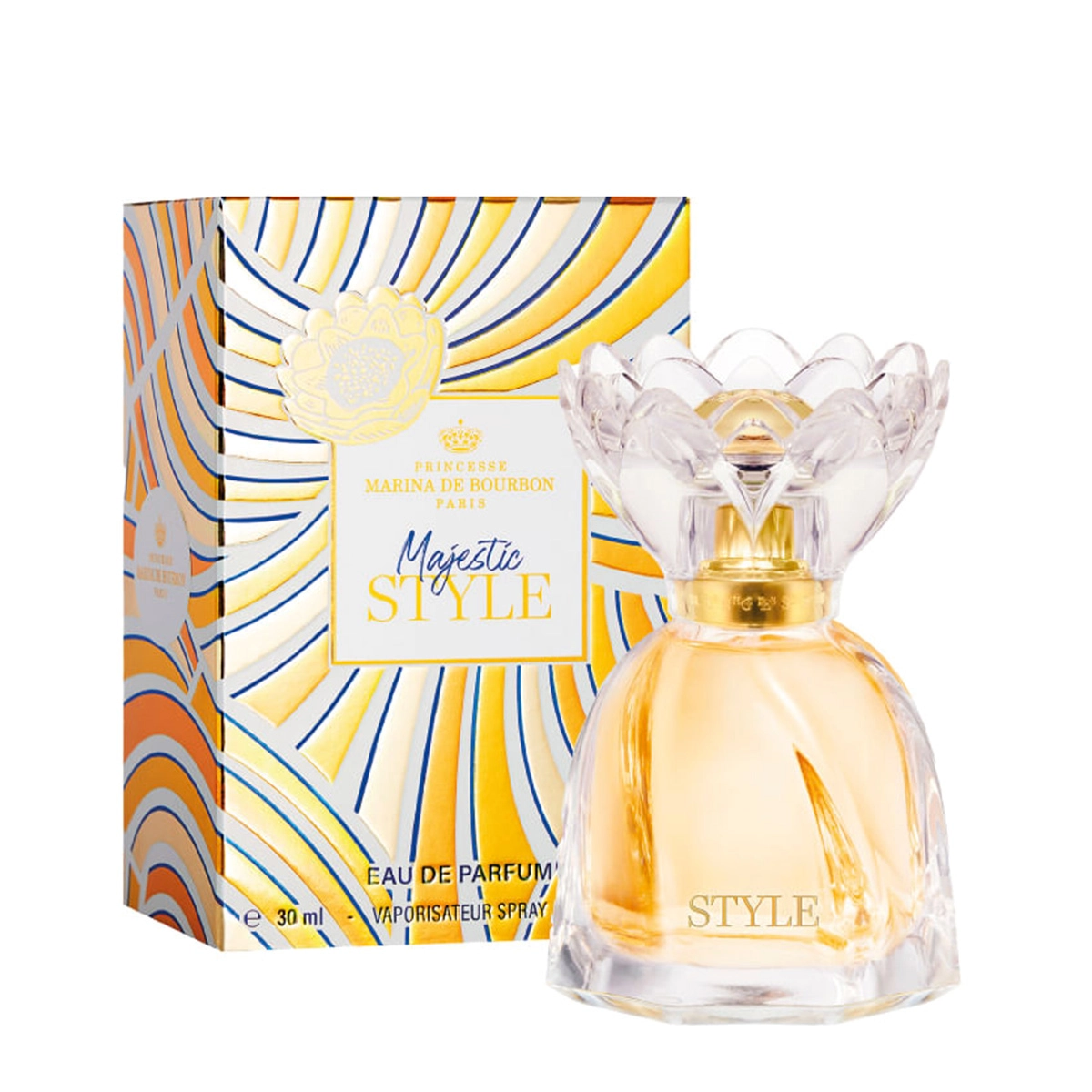 Produto: Perfume Feminino Majestic Style Eau De Parfum Marina De Bourbon 30ml