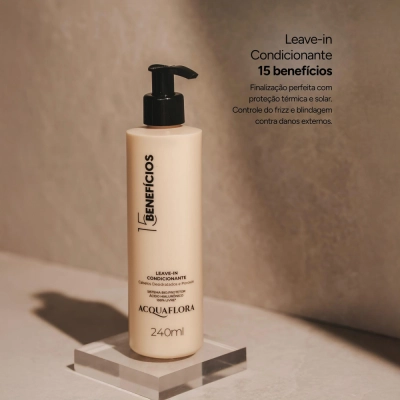 Produto: Leave-in 15 Benefícios Acquaflora 15 Benefícios 240ml