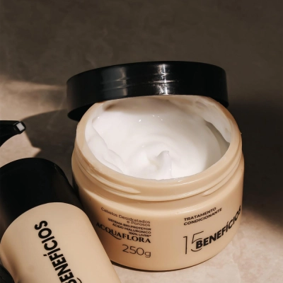 Produto: Máscara Capilar 15 Benefícios Acquaflora 250g