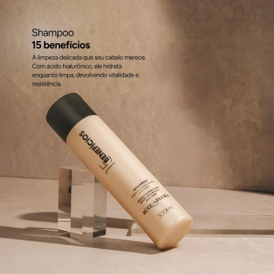 Produto: Shampoo 15 Benefícios Acquaflora 300ml