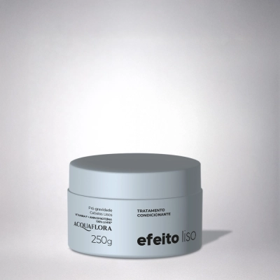 Produto: Máscara Capilar Efeito Liso Acquaflora Efeito Liso 250g