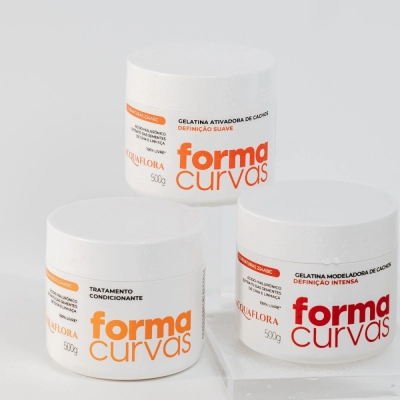 Tratamento Condicionante Forma Curvas Definição Suave Acquaflora Forma Curvas 500g Produto Tratamento Condicionante Forma Curvas Definição Suave Acquaflora Forma Curvas 500g
