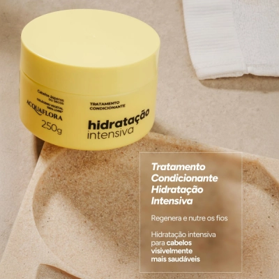 Produto: Máscara Capilar Acquaflora Hidratação Intensiva 250ml