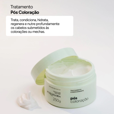 Produto: Máscara Capilar Acquaflora Pós-Coloração 250g