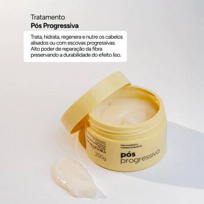 Máscara Capilar Pós Progressiva Acquaflora Pós Progressiva 250ml Produto Máscara Capilar Pós Progressiva Acquaflora Pós Progressiva 250ml