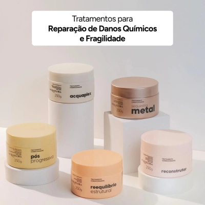 Máscara Capilar Pós Progressiva Acquaflora Pós Progressiva 250ml Produto Máscara Capilar Pós Progressiva Acquaflora Pós Progressiva 250ml