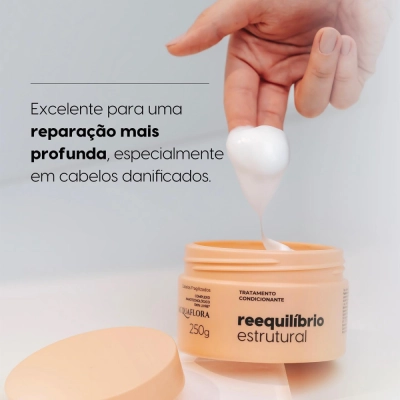 Produto: Máscara Capilar Acquaflora Reequilíbrio Estrutural 250g