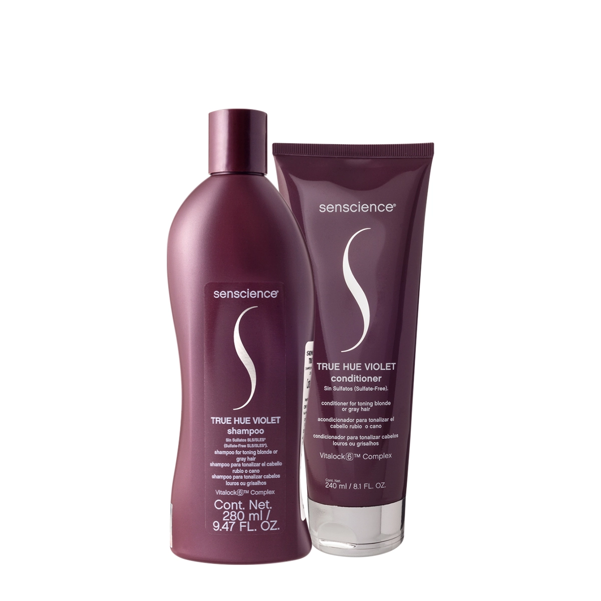 Produto: Kit Senscience True Hue Violet Color Duo Oil (3 produtos)