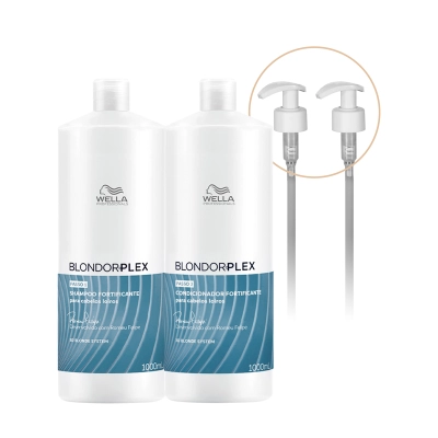 Produto: Kit de Tratamento Capilar Wella Professionals BlondorPlex Força Preservada 4 Produtos