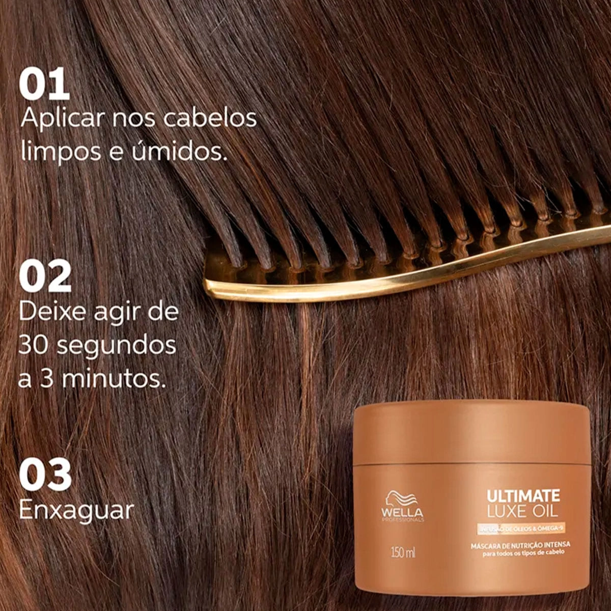 Produto: Máscara Capilar Ultimate Luxe Oil Wella Professionals 500ml