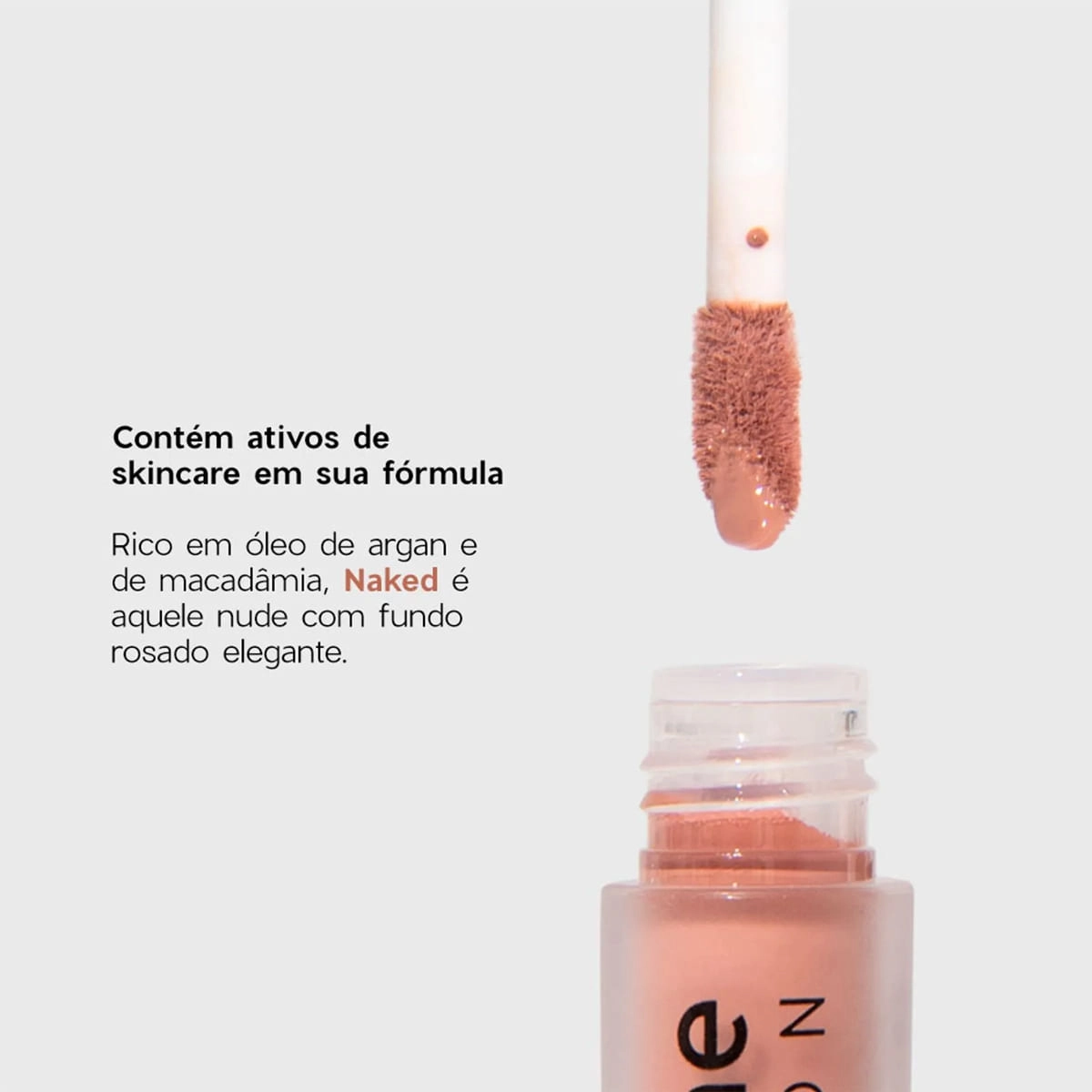 Produto Mini Batom Líquido Naked Nude Océane Edition Color My Lips 1g