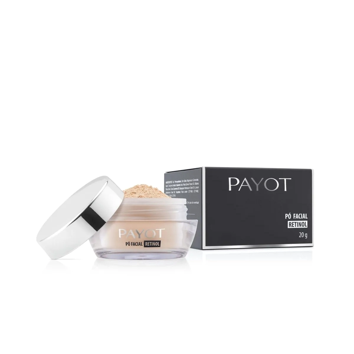 Produto: Kit Payot Retinol Translúcido Iluminador Pó Solto e Retinol Terracota Blush (2 produtos)