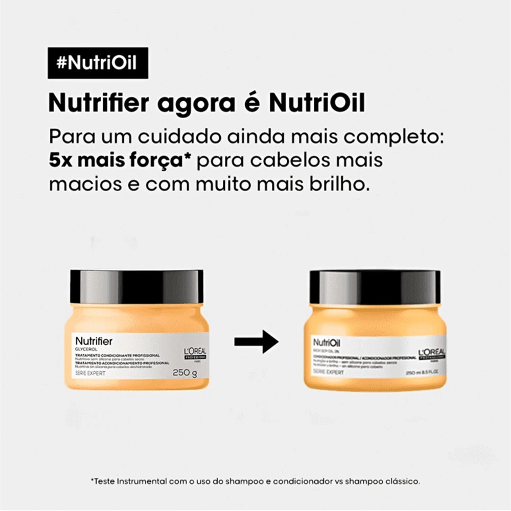 Produto: Kit L'Oréal Professionnel NutriOil - Máscara Capilar 500ml (2 unidades)