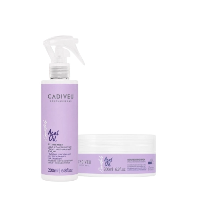 Produto: Kit Cadiveu Professional Essentials Açaí Oil - Tratamento e Toque Sedoso (2 produtos)