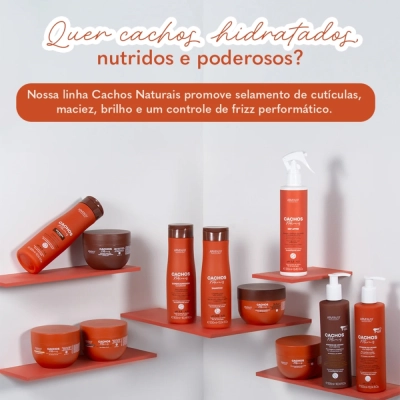 Produto Gelatina Ativadora Alta Fixação Arvensis Cachos Naturais 300g