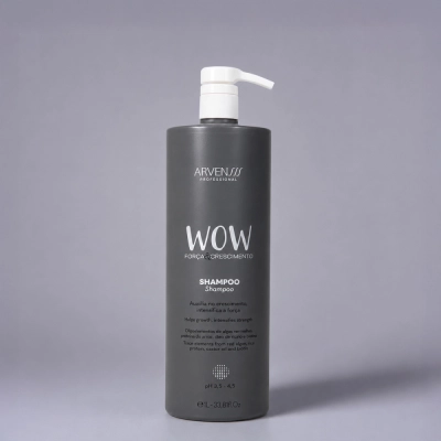 Produto: Shampoo Wow Cachos Naturais Vegano Arvensis Wow Cachos Naturais 1 Litro
