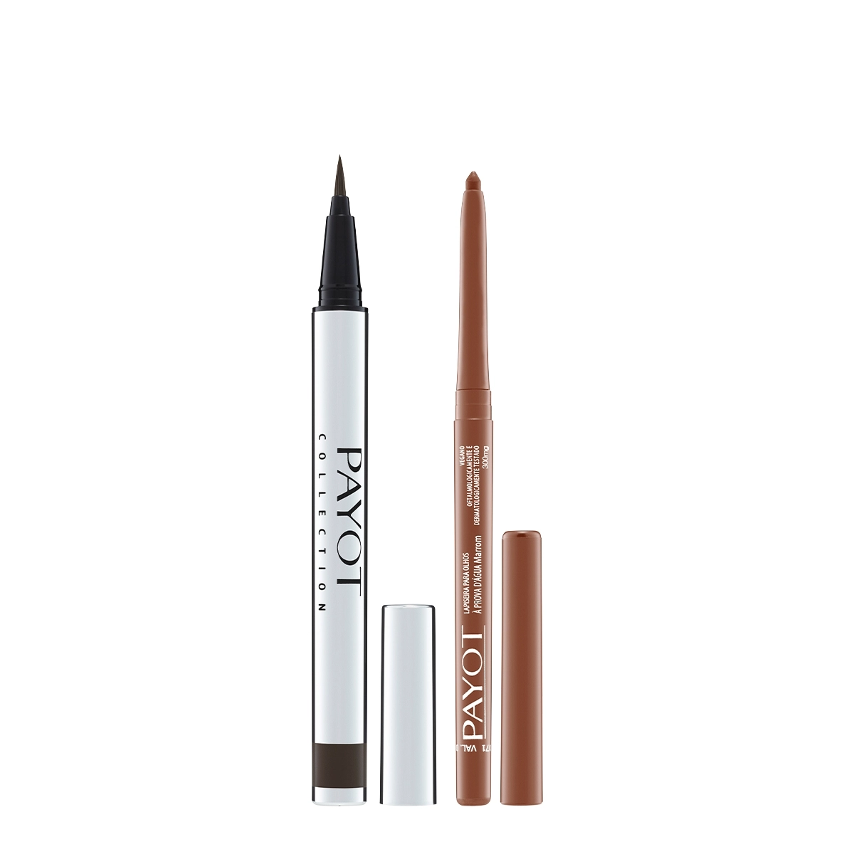 Kit Payot Caneta Delineadora Silver Marrom e Lapiseira Retrátil a Prova D´Água Marrom (2 produtos) Produto: Kit Payot Caneta Delineadora Silver Marrom e Lapiseira Retrátil a Prova D´Água Marrom (2 produtos)