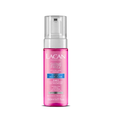 Lacan Shine Frizz - Mousse Modelador 150ml Produto: Lacan Shine Frizz - Mousse Modelador 150ml