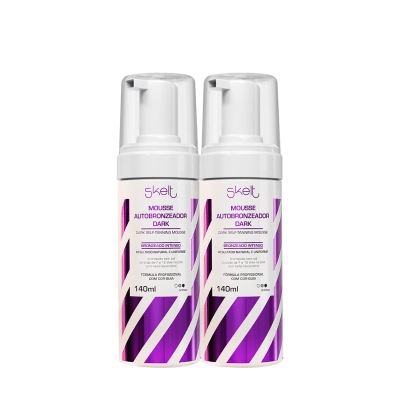 Produto: Kit Skelt Red Carpet Glow  Autobronzeador Dark 140ml (2 unidades)