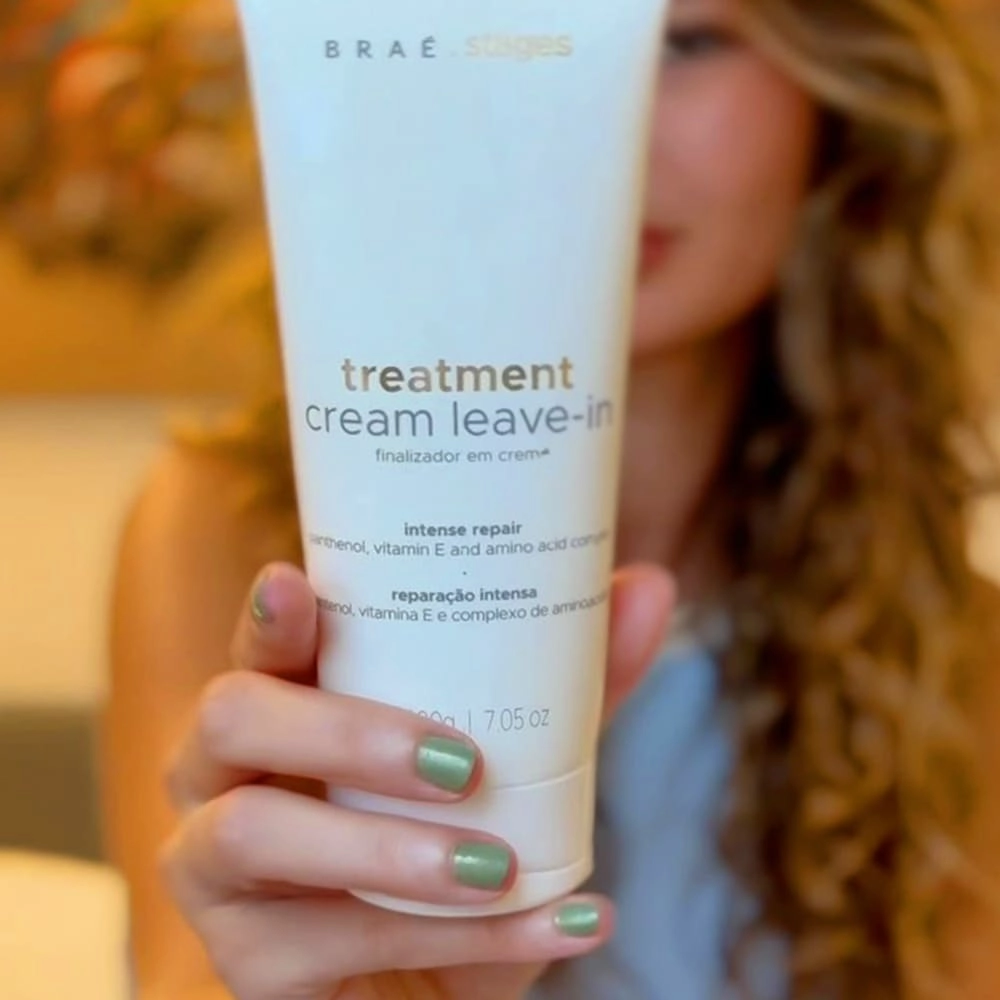 Produto: Kit Braé Stages Treatment Blend Oil Leave-in (2 produtos)