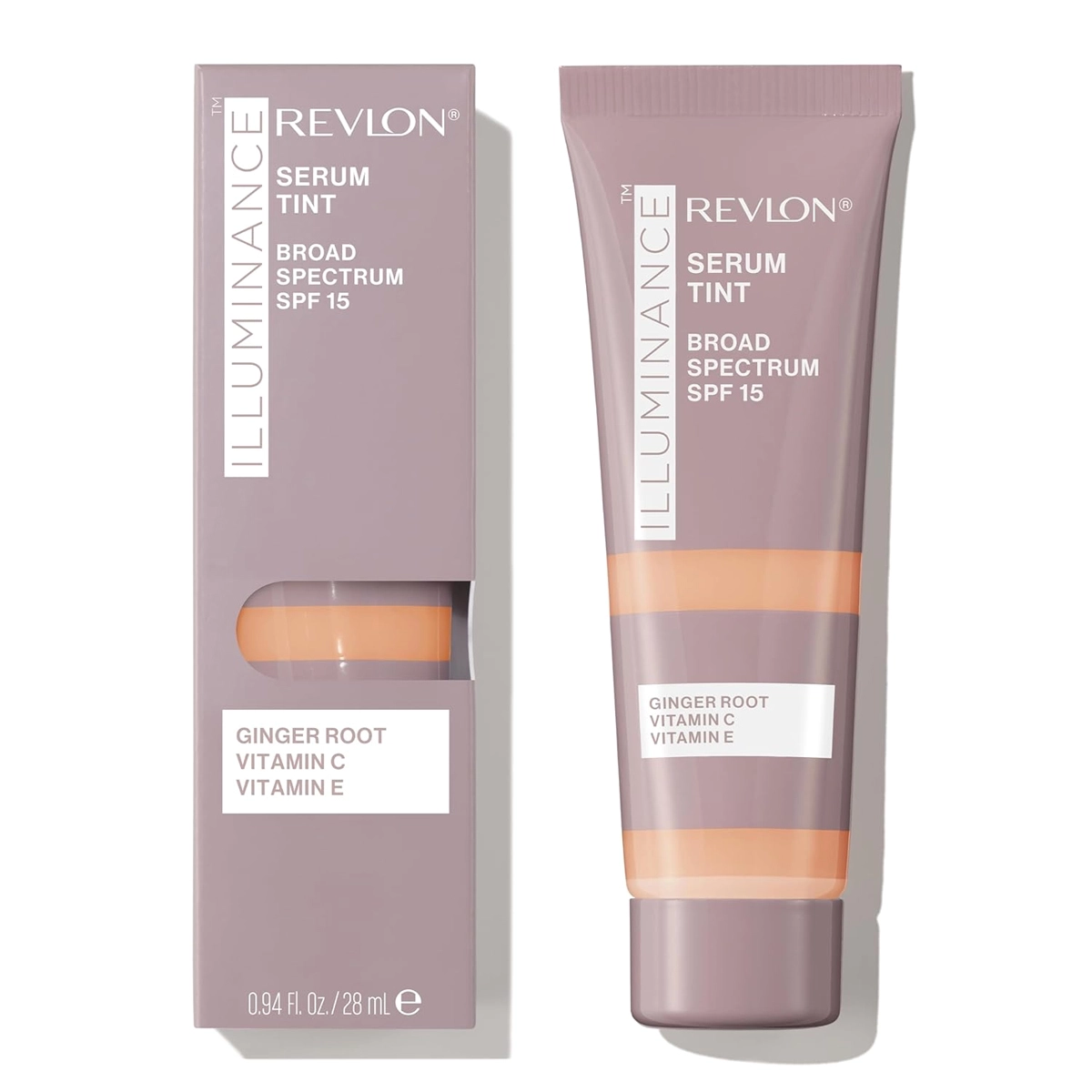 Produto: Sérum Facial Illuminance Tint FPS 15 Light Tan Revlon Illuminance 28ml