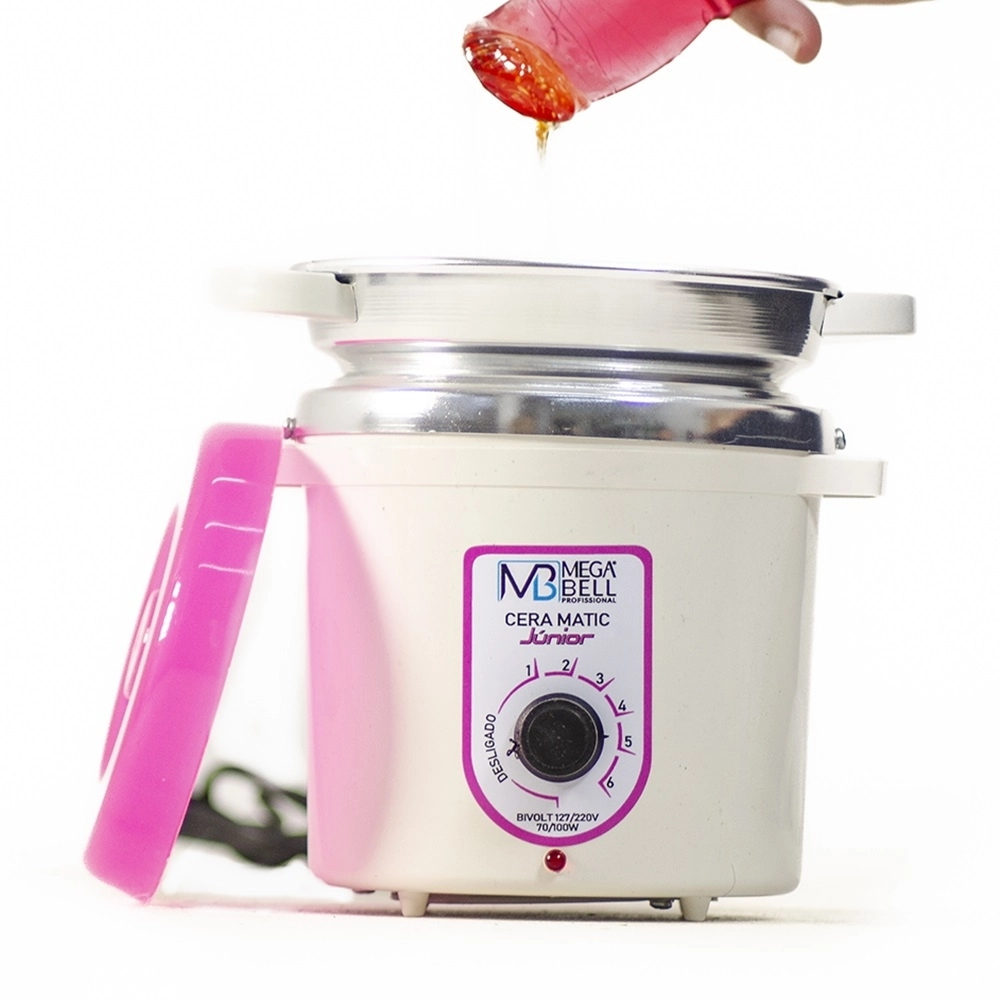 Produto: Mega Bell Matic Junior Refil Rosa - Aquecedor de Cera Bivolt 400g