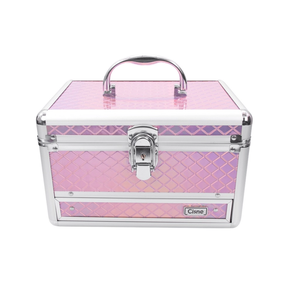 Cisne Maleta de Maquiagem Pequena Rosa CSN - A122 Produto: Cisne Maleta de Maquiagem Pequena Rosa CSN - A122