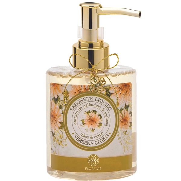 Produto: Sabonete Liquido para Maos e Corpo Calendula e Melissa 350ml