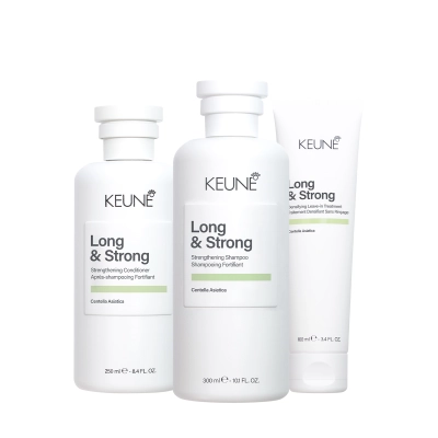 Produto Kit Keune Long & Strong - Fortalecimento e Proteção (3 produtos)