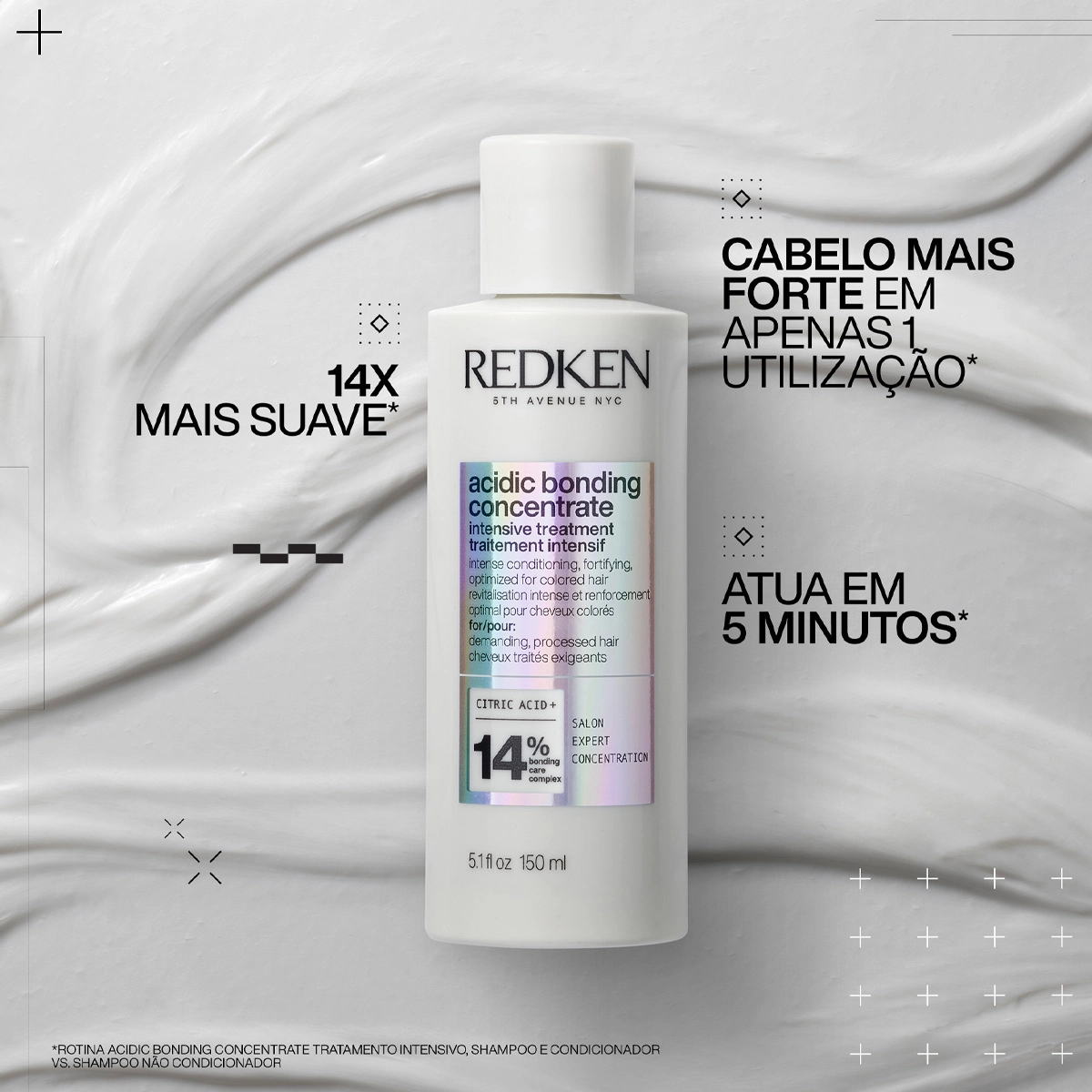 Produto: Kit Redken Acidic Bonding Concentrate Pré Shampoo (2 produtos)