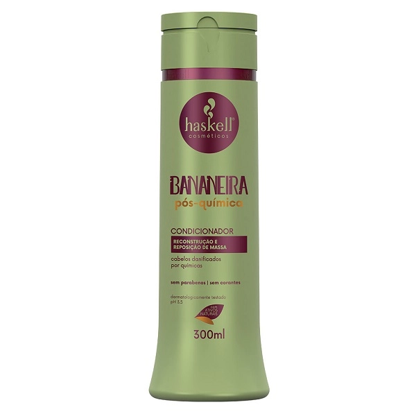 Produto: Kit Haskell Bananeira Shampoo 300ml Condicionador 300ml e Máscara 500g