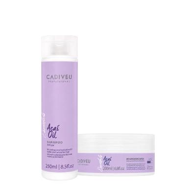 Produto: Kit Cadiveu Professional Essentials Açaí Oil - Maciez e Luminosidade (2 produtos)