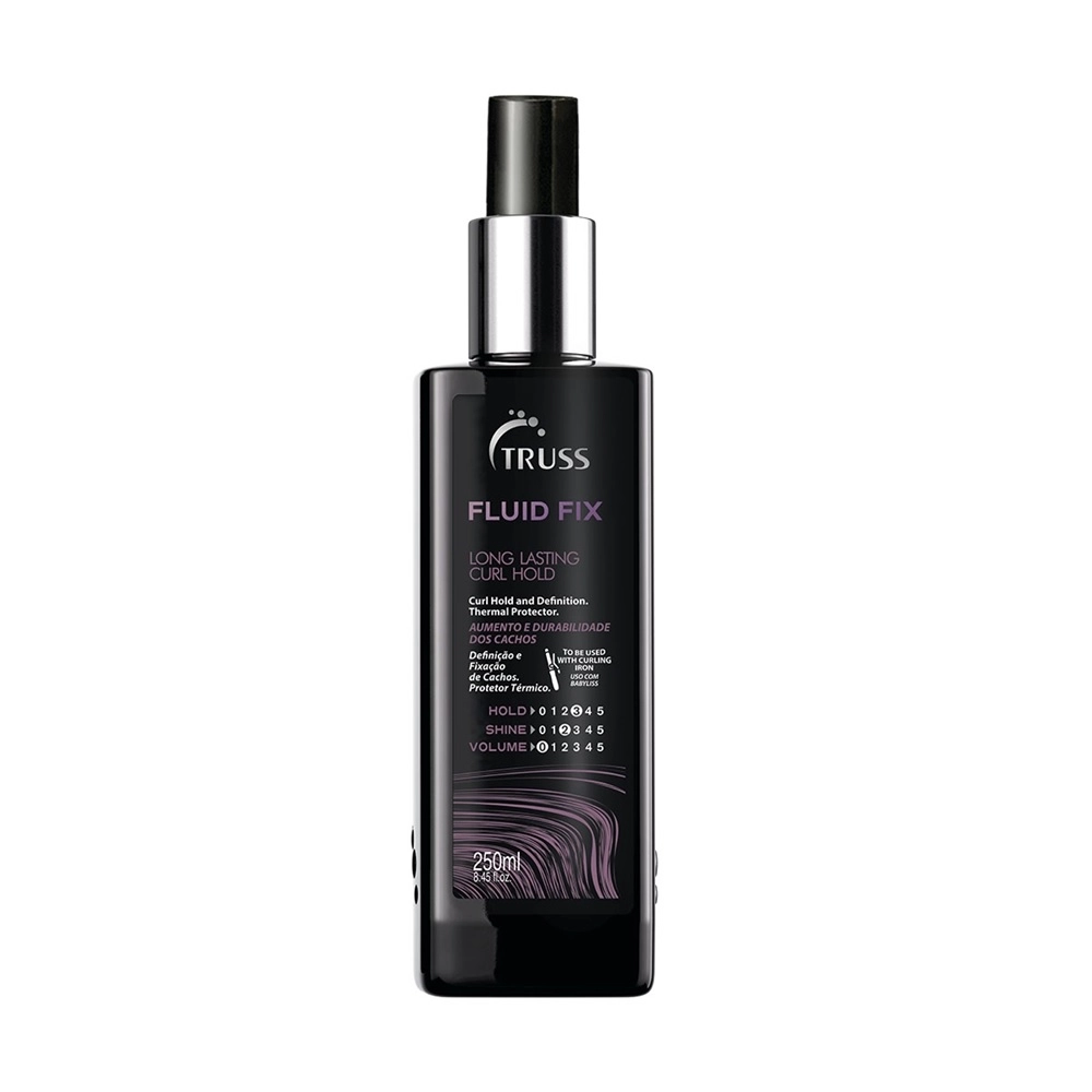 Produto: Kit Truss Curly Fluid Low Poo Cabelos Cacheados (3 Produtos)