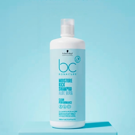 Schwarzkopf Professional BC Bonacure Moisture Kick - Shampoo 1L Produto Schwarzkopf Professional BC Bonacure Moisture Kick - Shampoo 1L