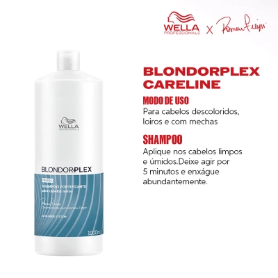 Produto: Kit de Tratamento Capilar Wella Professionals BlondorPlex Força Preservada 4 Produtos