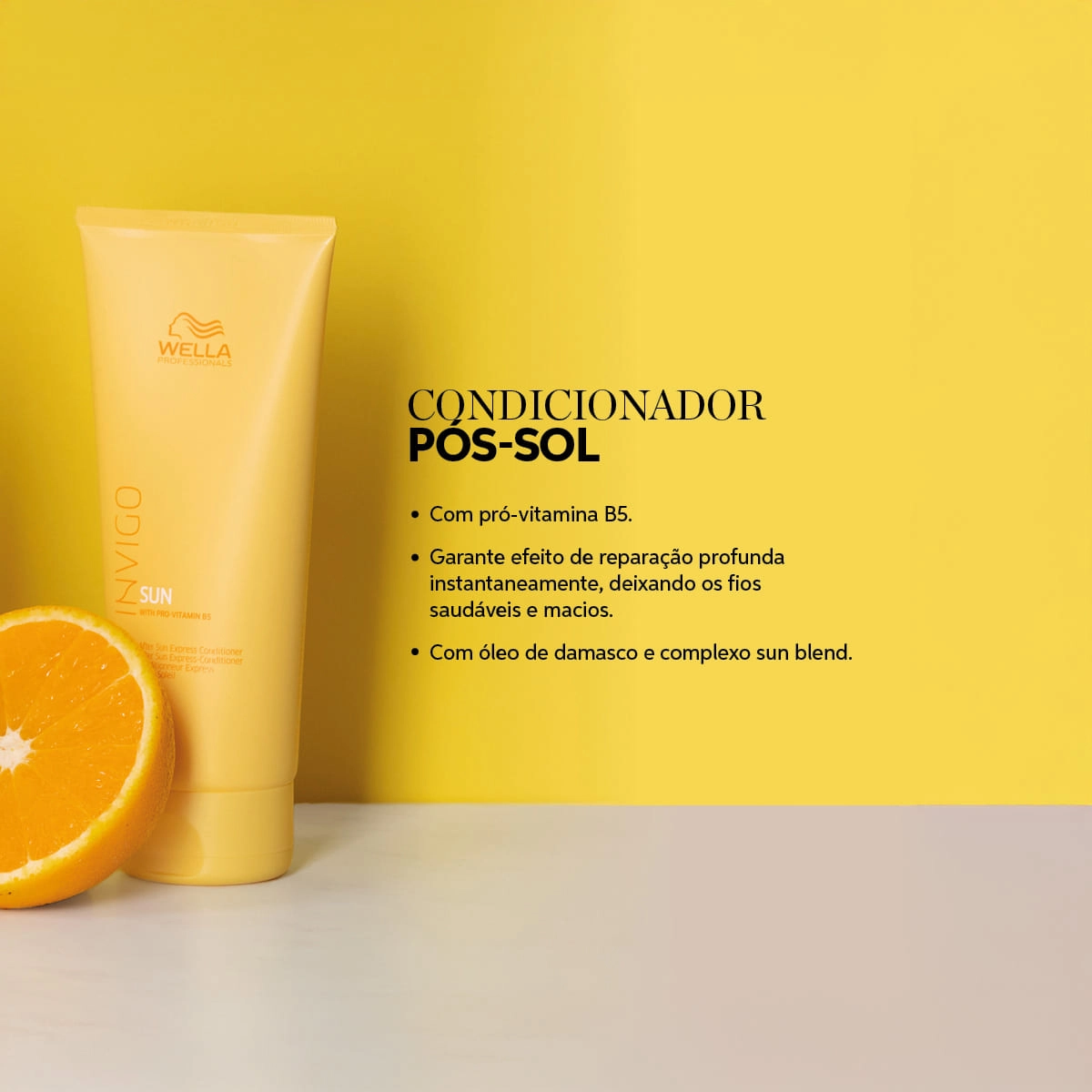 Kit Wella Professionals Invigo Sun Shampoo 250ml Condicionador 200ml Leave-in 150ml Produto Kit Wella Professionals Invigo Sun Shampoo 250ml Condicionador 200ml Leave-in 150ml