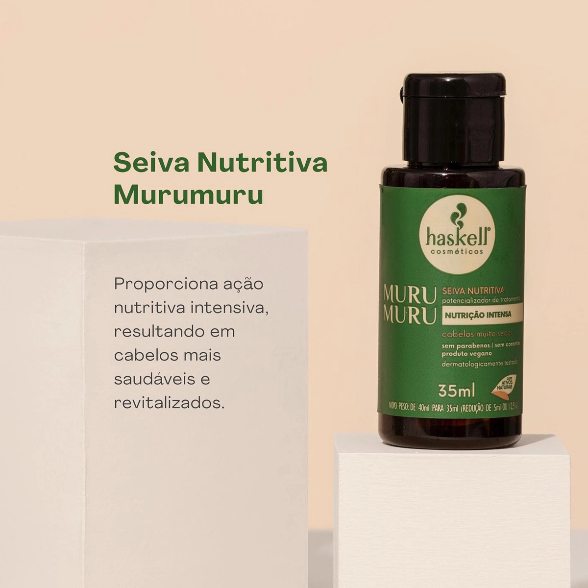 Produto: Fluido de Tratamento Seiva Nutritiva Haskell Murumuru 35ml