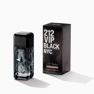 Produto: Perfume Masculino 212 Vip Black Ny Rodeo Carolina Herrera Eau De Parfum 100ml