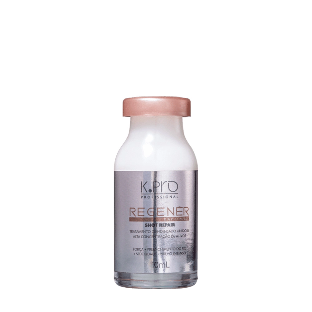 Produto: Kit K.Pro Profissional Regenér Shot Repair - Ampola Ampola de Tratamento 10ml (2 unidades)