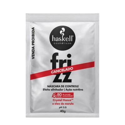 Brinde Haskell Frizz Cancelado - Máscara Capilar 40g Produto Brinde Haskell Frizz Cancelado - Máscara Capilar 40g