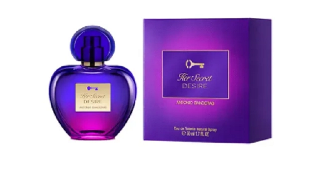 Perfume Her Secret Desire Feminino Eau De Toilette Antonio Banderas 50ml Produto Perfume Her Secret Desire Feminino Eau De Toilette Antonio Banderas 50ml