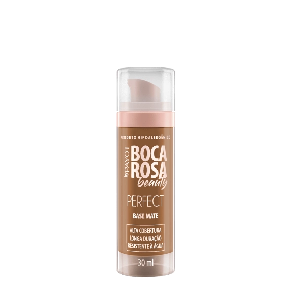 Base Líquida Mate Perfect 7 Márcia Payot Boca Rosa Beauty 30ml Produto Base Líquida Mate Perfect 7 Márcia Payot Boca Rosa Beauty 30ml