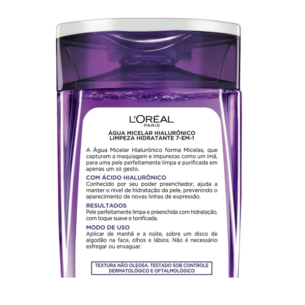 Kit L'Oréal Paris Revitalift Hialurônico Água Micelar 200ml e Sérum Anti-Idade 30ml Produto Kit L'Oréal Paris Revitalift Hialurônico Água Micelar 200ml e Sérum Anti-Idade 30ml