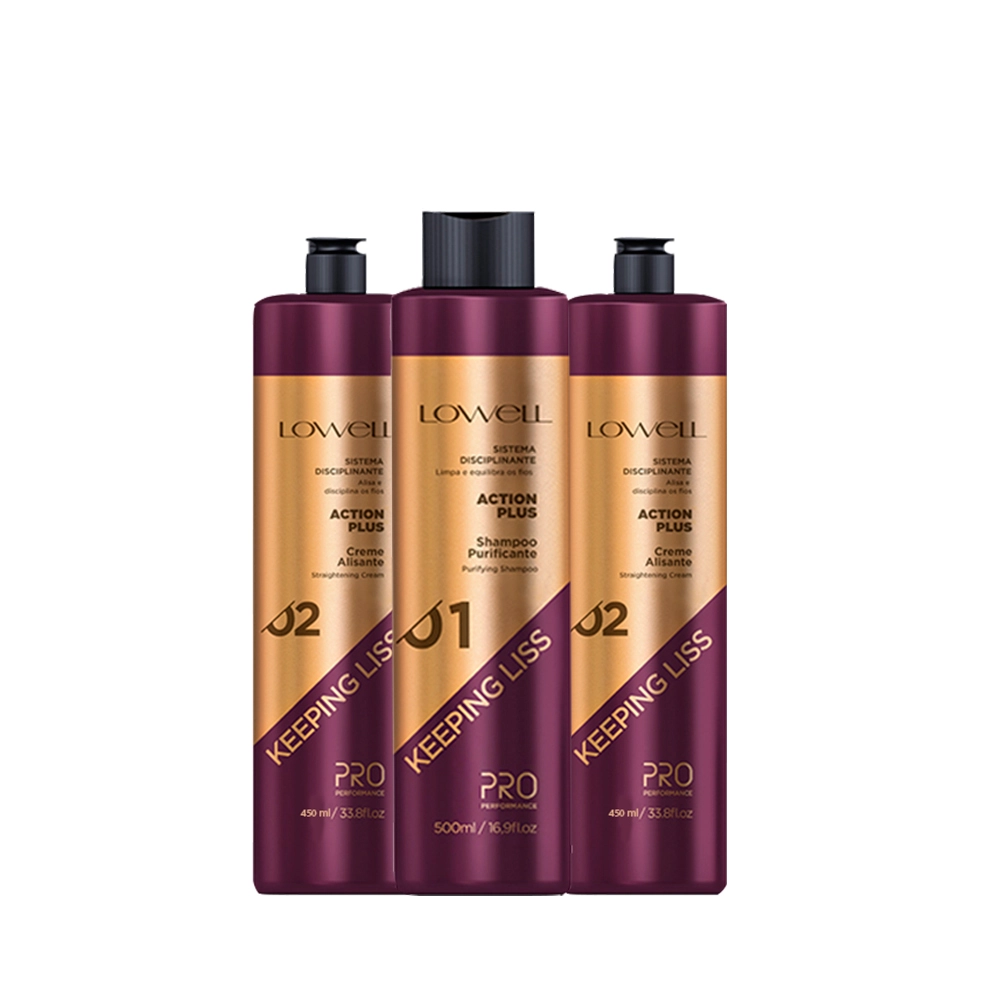 Kit Keeping Liss Alisamento Progressivo (3 Produtos) Produto: Kit Keeping Liss Alisamento Progressivo (3 Produtos)