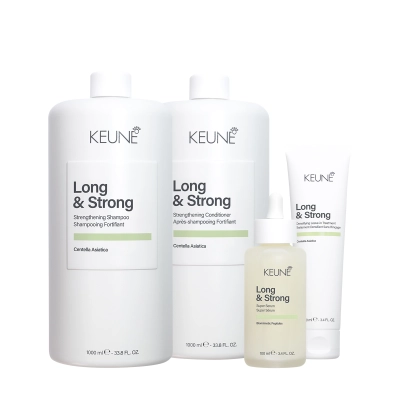 Kit Keune Long & Strong Densidade e Resistência 4 Produtos Produto Kit Keune Long & Strong Densidade e Resistência 4 Produtos
