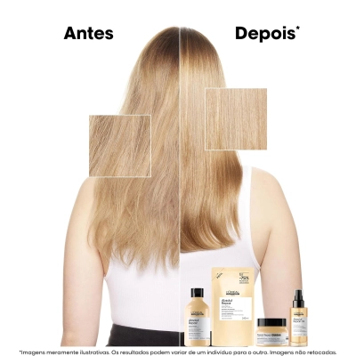 Kit L'Oréal Professionnel Absolut Repair Shampoo 750ml e Condicionador 200ml Produto Kit L'Oréal Professionnel Absolut Repair Shampoo 750ml e Condicionador 200ml